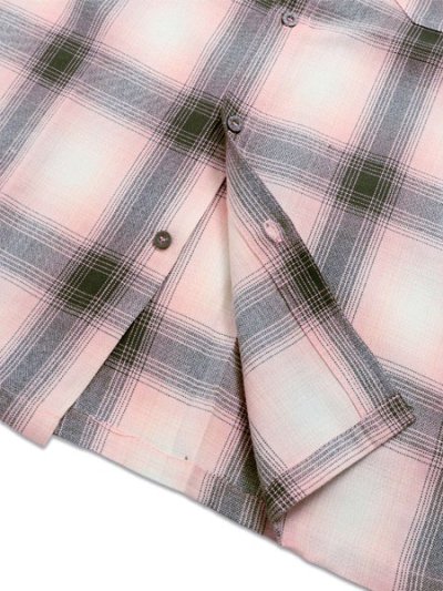 画像4: CALTOP FL PLAID S/S SHIRT PINK/GREY