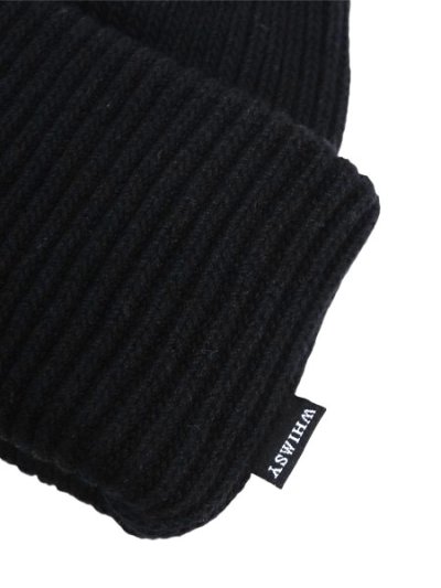 画像3: WHIMSY SOCKS FINE GAUGE BEANIE BLACK