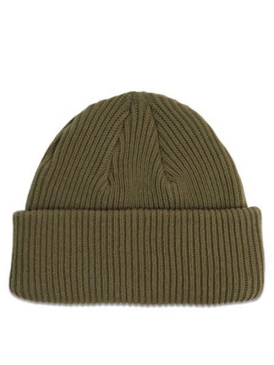 画像1: WHIMSY SOCKS FINE GAUGE BEANIE KHAKI MOSS