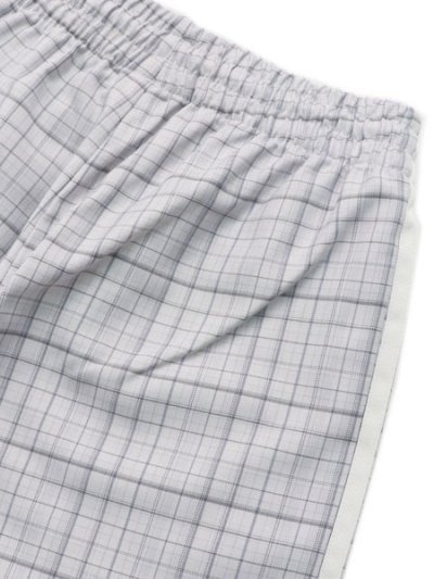 画像4: 【送料無料】ADIDAS LOOSE CHECK TRACK PANTS-DASH GREY
