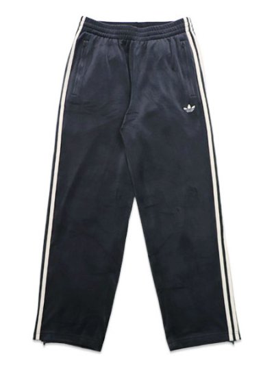 画像1: 【送料無料】ADIDAS FIREBIRD VELOUR TRACK PANTS-BLACK