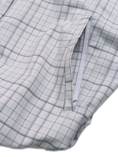 画像4: 【送料無料】ADIDAS BLOUSY CHECK TRACK TOP-DASH GREY