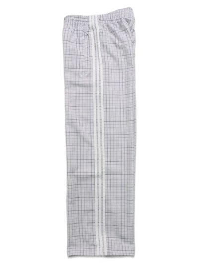 画像5: 【送料無料】ADIDAS LOOSE CHECK TRACK PANTS-DASH GREY