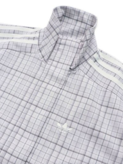 画像3: 【送料無料】ADIDAS BLOUSY CHECK TRACK TOP-DASH GREY