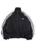 【送料無料】ADIDAS BLOUSY OVERSIZED TRACK TOP-BLACK