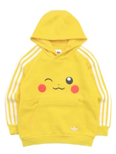 画像2: 【送料無料】【KIDS】ADIDAS KIDS POKEMON LOOSE HOODIE SET-YELLOW/BLACK