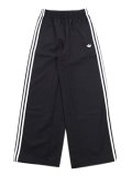 【送料無料】ADIDAS LLOOSE CHECK TRACK PANTS-BLACK