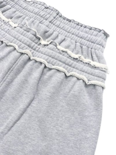 画像4: 【送料無料】ADIDAS SST DOUBLE WAISTED PANT-MEDIUM GREY HEATHER