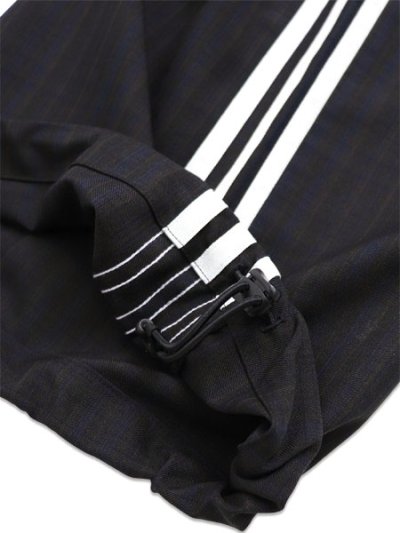 画像8: 【送料無料】ADIDAS LLOOSE CHECK TRACK PANTS-BLACK