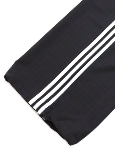 画像7: 【送料無料】ADIDAS LLOOSE CHECK TRACK PANTS-BLACK