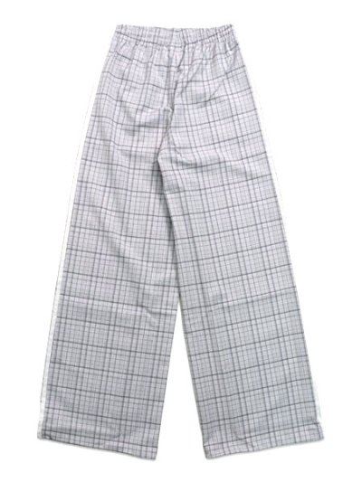 画像2: 【送料無料】ADIDAS LOOSE CHECK TRACK PANTS-DASH GREY