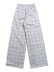 画像2: 【送料無料】ADIDAS LOOSE CHECK TRACK PANTS-DASH GREY (2)