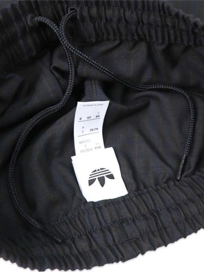 画像6: 【送料無料】ADIDAS LLOOSE CHECK TRACK PANTS-BLACK
