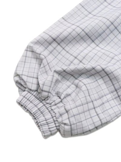 画像7: 【送料無料】ADIDAS BLOUSY CHECK TRACK TOP-DASH GREY