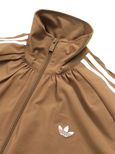 画像3: 【送料無料】ADIDAS BLOUSY OVERSIZED TRACK TOP-BROWN DESERT