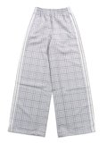 【送料無料】ADIDAS LOOSE CHECK TRACK PANTS-DASH GREY