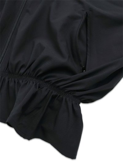 画像4: 【送料無料】ADIDAS BLOUSY OVERSIZED TRACK TOP-BLACK