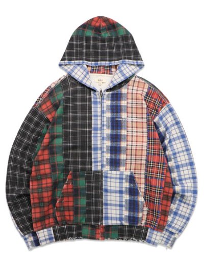 画像1: 【送料無料】BLDG4 BEARING HOODIE MULTI