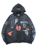 【送料無料】BLDG4 LA CLADDING HOODIE JET SET