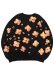 画像2: 【送料無料】WHIMSY SOCKS FLOWER TIE-DYE CREWNECK BLACK (2)