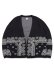 画像1: 【送料無料】EXPANSION LE PAISLEY COUTURE CARDIGAN CHARCOAL (1)