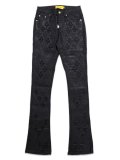 【送料無料】GUAPI ALL BLACK RELIC WAXED DENIM V2