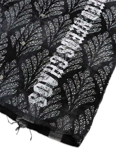 画像5: 【送料無料】GUAPI OBSIDIAN BLACK EMBELISHED SHIRT