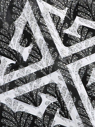 画像4: 【送料無料】GUAPI OBSIDIAN BLACK EMBELISHED SHIRT