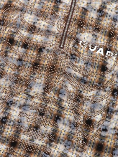 画像4: 【送料無料】GUAPI SAND BROWN SKELETON HALF ZIP HOODIE