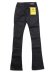 画像2: 【送料無料】GUAPI ALL BLACK RELIC WAXED DENIM V2 (2)