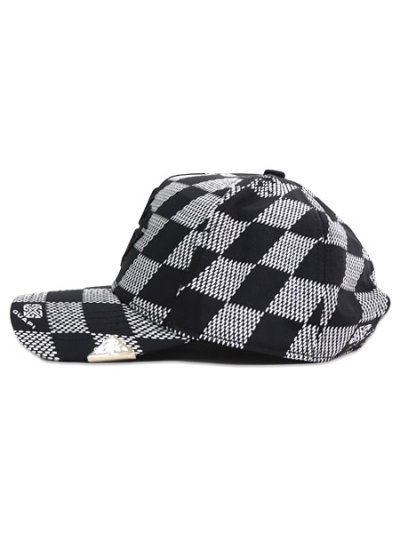 画像3: 【送料無料】GUAPI OBSIDIAN BLACK CHECKERBOARD CAP