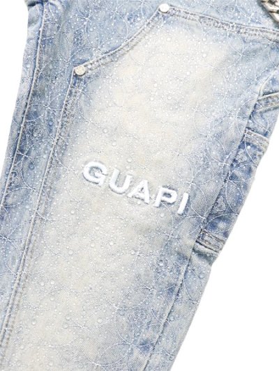 画像6: 【送料無料】GUAPI AQUA BLUE SASHIKO DENIM V2