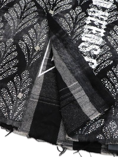 画像6: 【送料無料】GUAPI OBSIDIAN BLACK EMBELISHED SHIRT