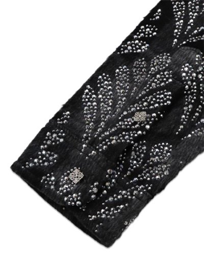 画像8: 【送料無料】GUAPI OBSIDIAN BLACK EMBELISHED SHIRT