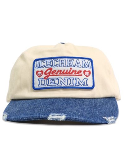 画像2: 【送料無料】ICECREAM GENUINE UNSTRUCTURED SNAPBACK ANTIQUE WHITE