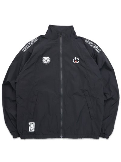 画像1: 【送料無料】ICECREAM NYLON TRACK PANTS BLACK