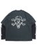 画像2: 【送料無料】ICECREAM BONES WASHED LS TEE JET SET (2)