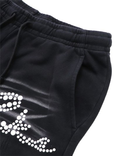 画像3: 【送料無料】COOKIES CLOTHING BLACK PEARL FRENCH TERRY SWEATPANT BLACK/WHITE