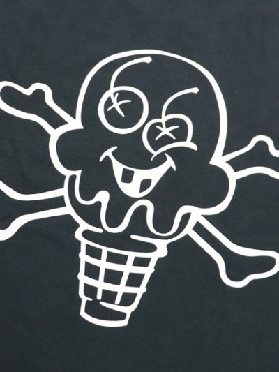 画像5: 【送料無料】ICECREAM BONES WASHED LS TEE JET SET