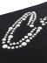 画像6: 【送料無料】COOKIES CLOTHING BLACK PEARL FRENCH TERRY SWEATPANT BLACK/WHITE (6)