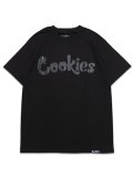 COOKIES CLOTHING ORIGINAL LOGO TEE BLACK/BLACK