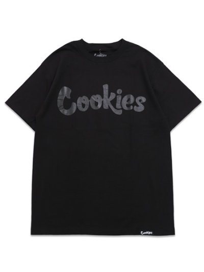 画像1: COOKIES CLOTHING ORIGINAL LOGO TEE BLACK/BLACK
