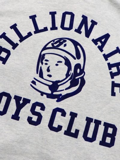 画像4: 【送料無料】BILLIONAIRE BOYS CLUB BB UNI HELMET ZIP FRONT HOODIE H.GREY