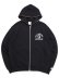 画像1: 【送料無料】BILLIONAIRE BOYS CLUB BB UNI HELMET ZIP FRONT HOODIE BLACK (1)