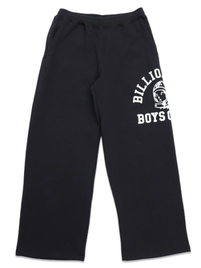画像1: 【送料無料】BILLIONAIRE BOYS CLUB BB HELMET FLOCK PRINT SWEATPANTS BLACK