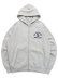 画像1: 【送料無料】BILLIONAIRE BOYS CLUB BB UNI HELMET ZIP FRONT HOODIE H.GREY (1)