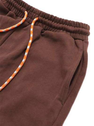 画像3: 【送料無料】WNTD APPAREL CHARM ROPE SWEATPANTS BROWN
