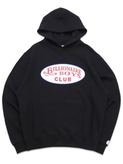 画像1: 【送料無料】BILLIONAIRE BOYS CLUB BB CLUB HOODIE BLACK