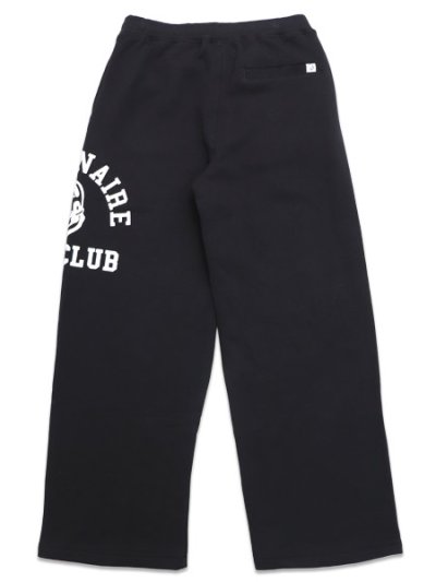 画像2: 【送料無料】BILLIONAIRE BOYS CLUB BB HELMET FLOCK PRINT SWEATPANTS BLACK