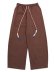 画像1: 【送料無料】WNTD APPAREL CHARM ROPE SWEATPANTS BROWN (1)